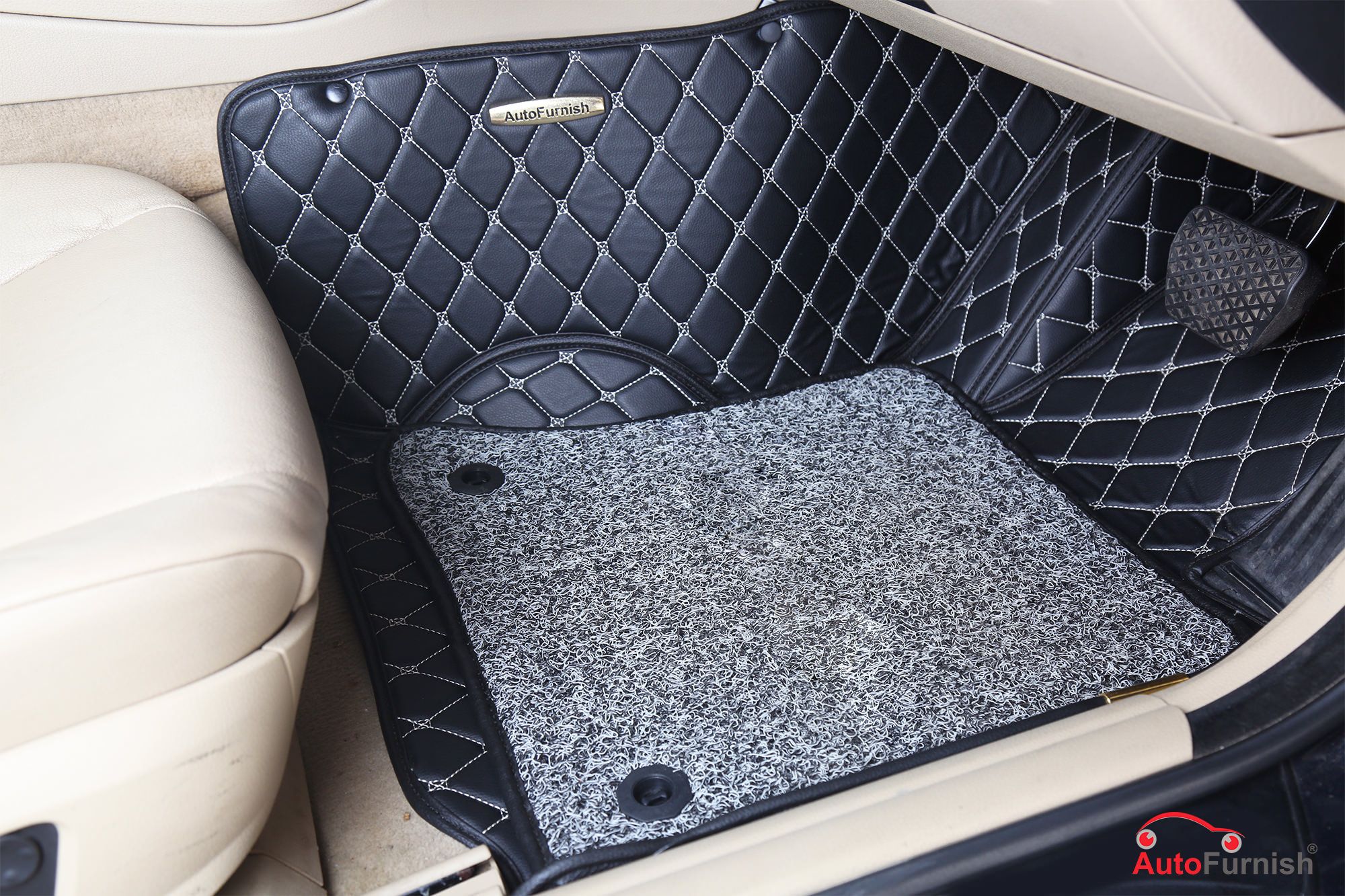 Autofurnish 7d Luxury Custom Fitted Car Mats For Hyundai Venue