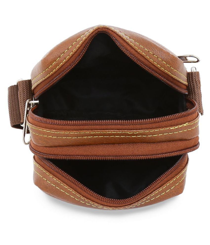 Leather World Tan Travel pouch - Buy Leather World Tan Travel pouch ...