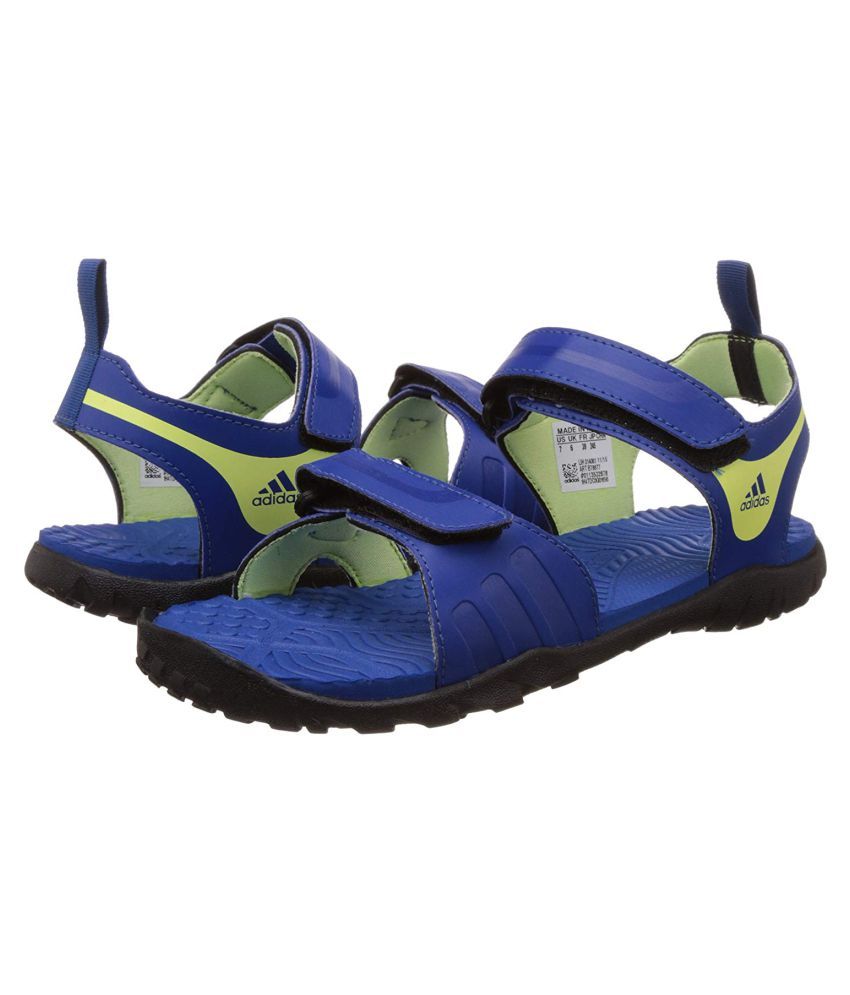 Adidas BLUE Floater Sandals Price in 