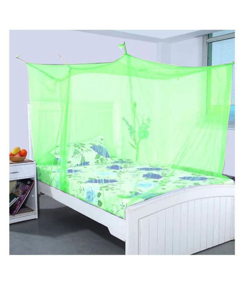     			E-Retailer Double Green Plain Mosquito Net