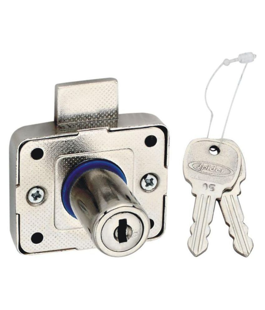 Buy Spider Multipurpose Lock , D/A Steel Body, 2 Normal Keys with cram ...