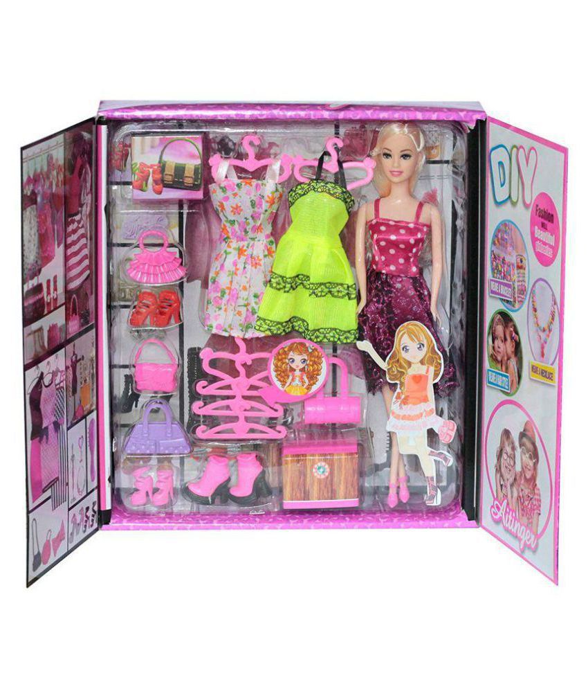 barbie doll fashion set