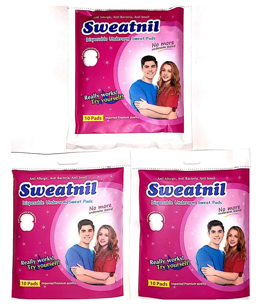 SWAETNIL SWEAT PADS UNDER ARM FOR UNISEX Makeup Remover Cotton Pads 129 ...