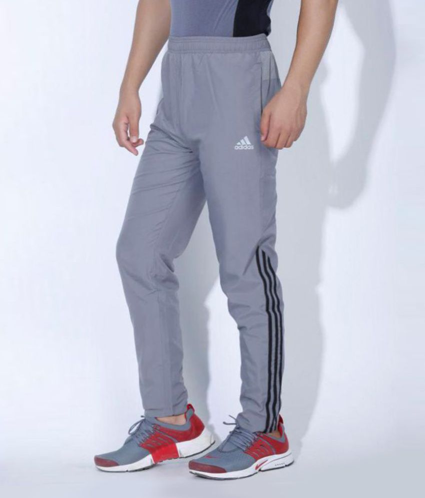 adidas climacool black polyester track pants
