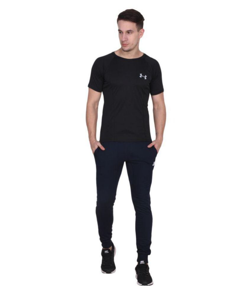 mens navy nike joggers