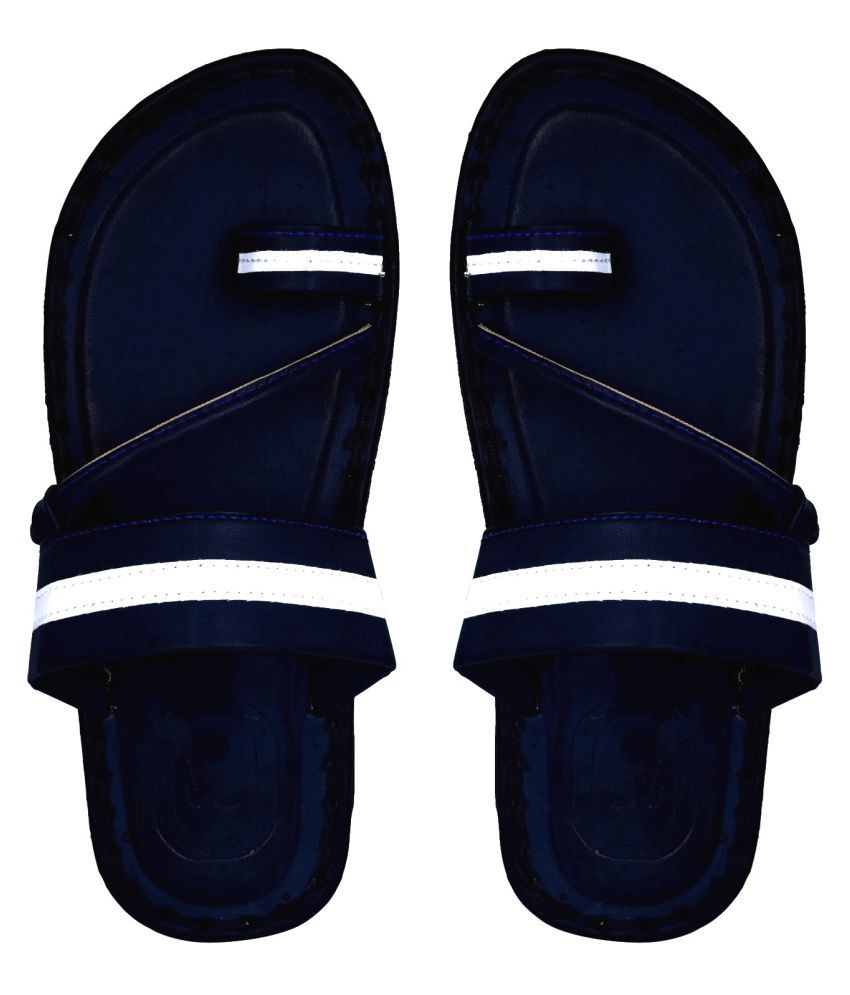     			Style Height Blue Thong Flip Flop