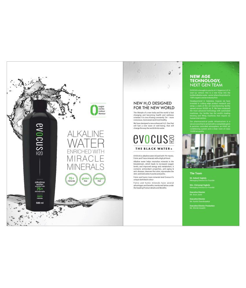 Evocus WATER Flavoured Water 500 ml Buy Evocus WATER Flavoured Water