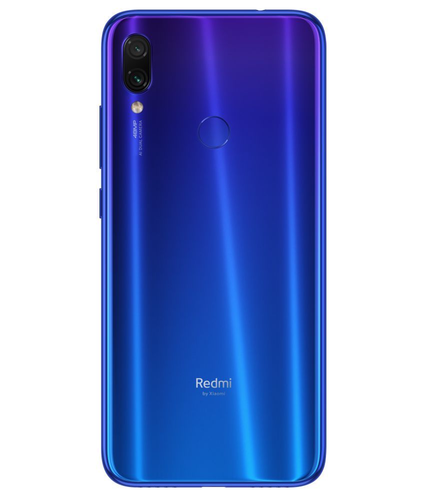 MI Note 7 Pro (6GB RAM) ( 128GB , 6 GB ) Blue Mobile