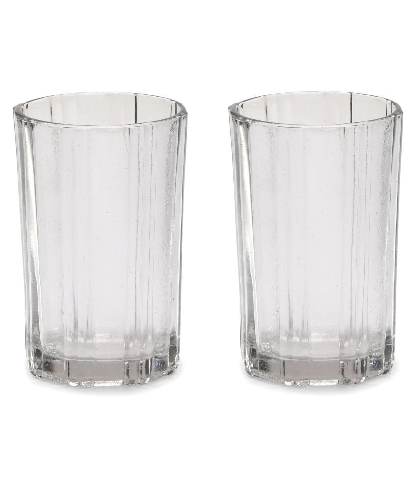     			Somil Water/Juice  Glasses Set,  280 ML - (Pack Of 2)