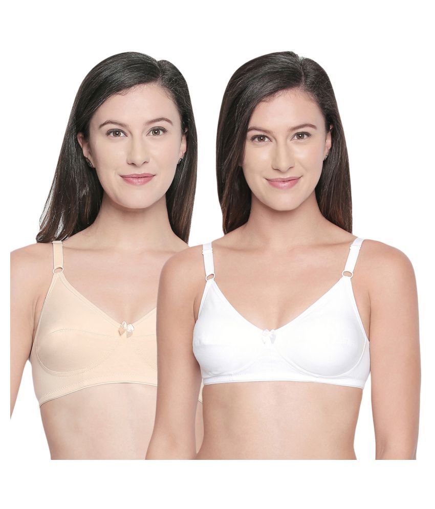     			Bodycare Cotton Seamless Bra - Beige