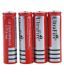 Invento 3.7V 6800 mAh 18650 Li ion Rechargeable Cell Battery Multicolour Pack of 4 Pieces