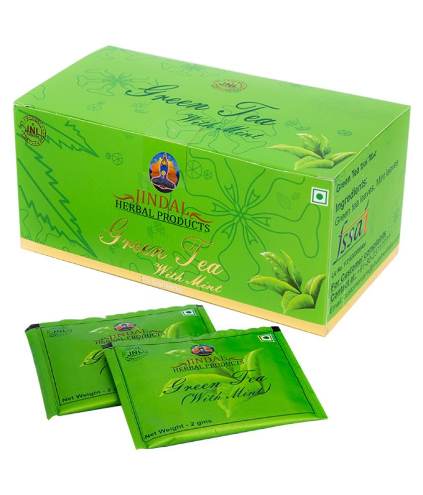     			Jindal Herbals Green Tea Bags 65 gm