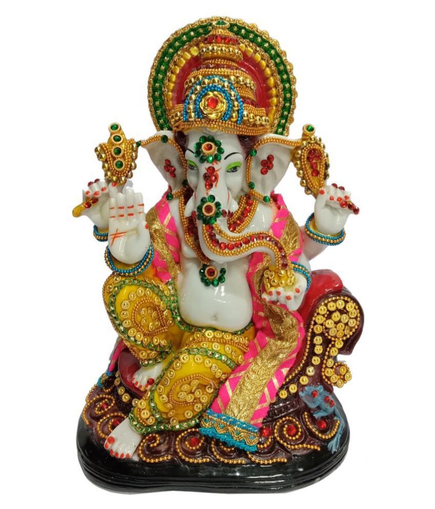 Boon Lord Ganesha Polyresin Idol: Buy Boon Lord Ganesha Polyresin Idol 