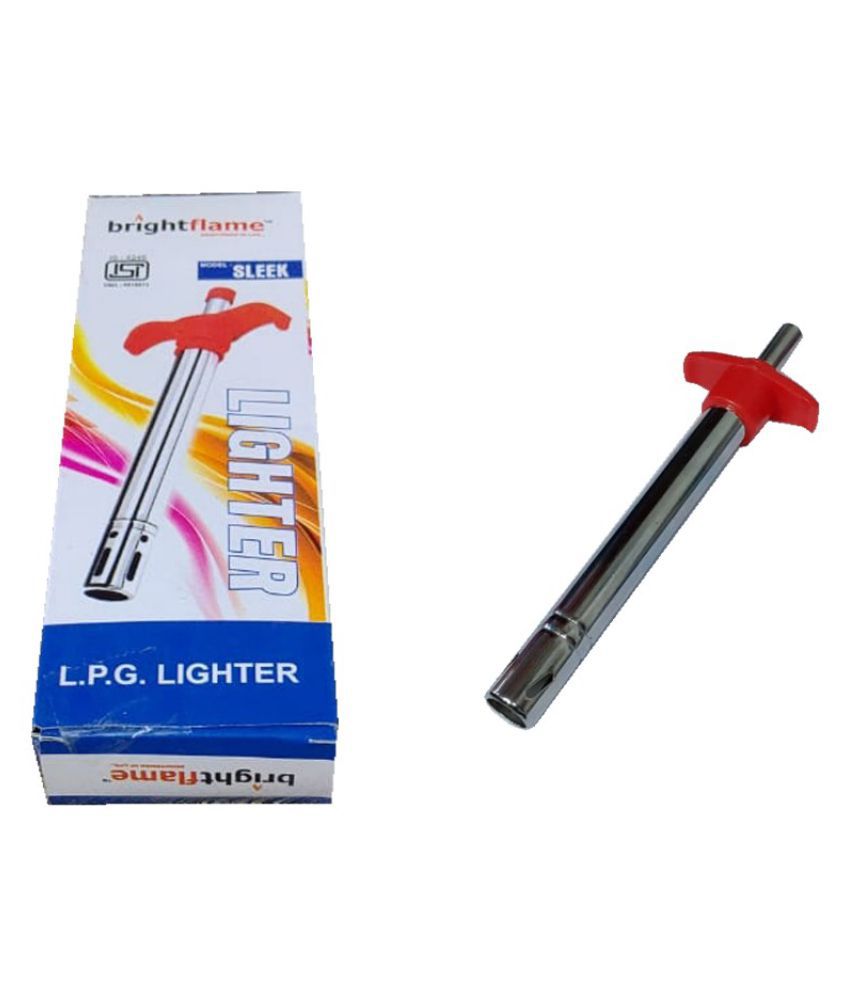     			Brightflame Stainless Steel Gas Lighter