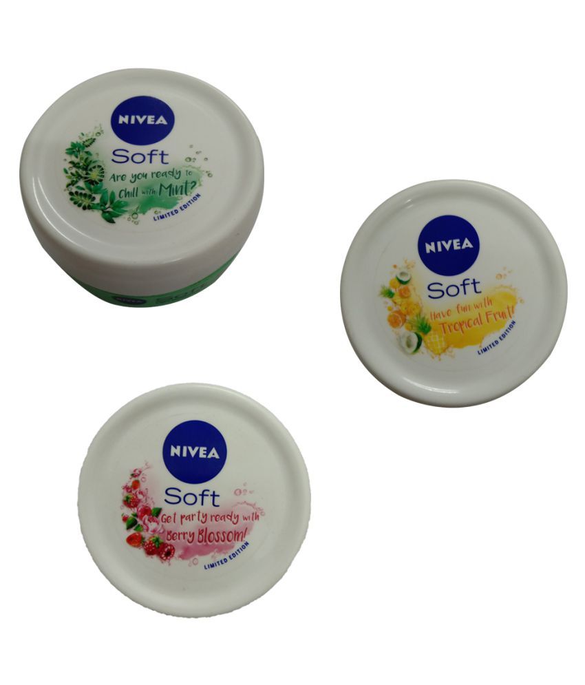 nivea soft mint cream