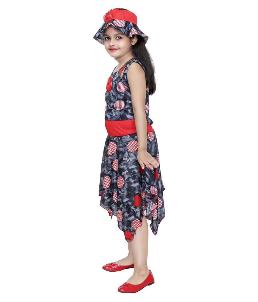 printed frock design