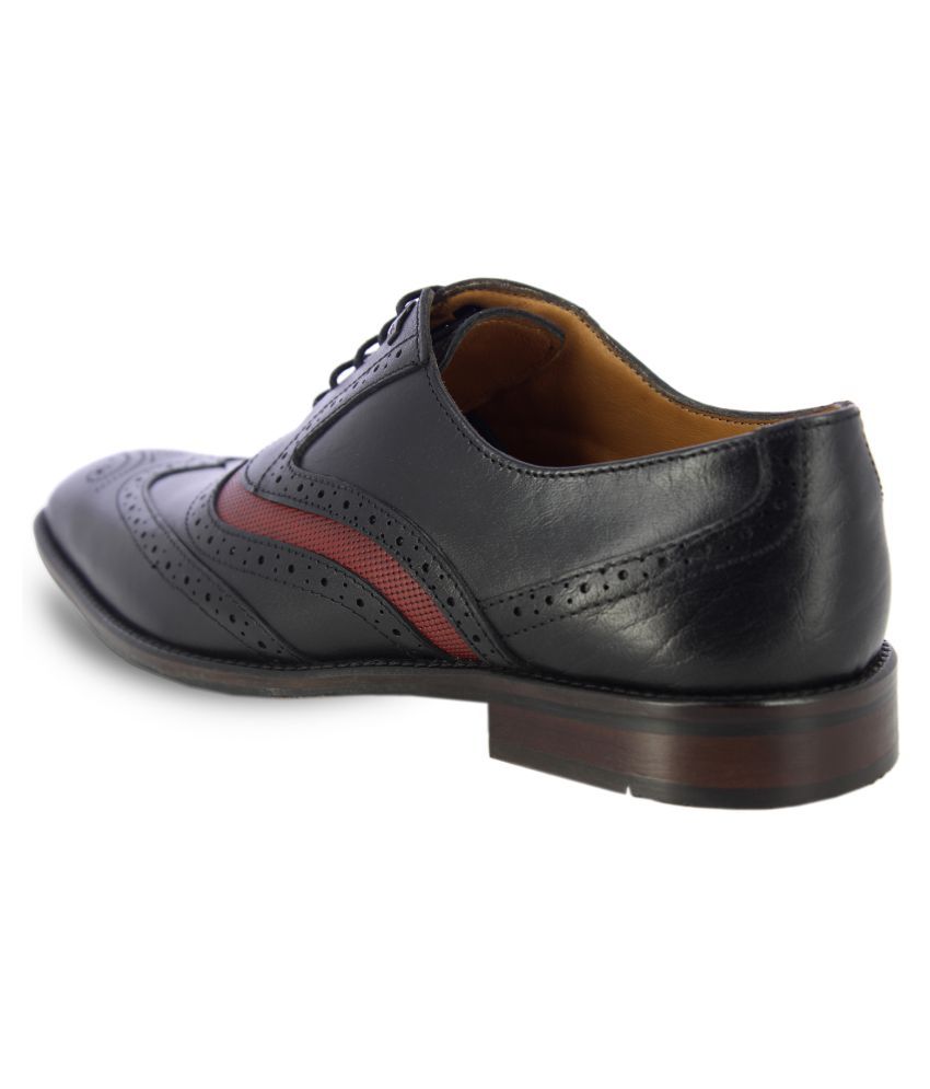 alberto torresi black formal derby shoes