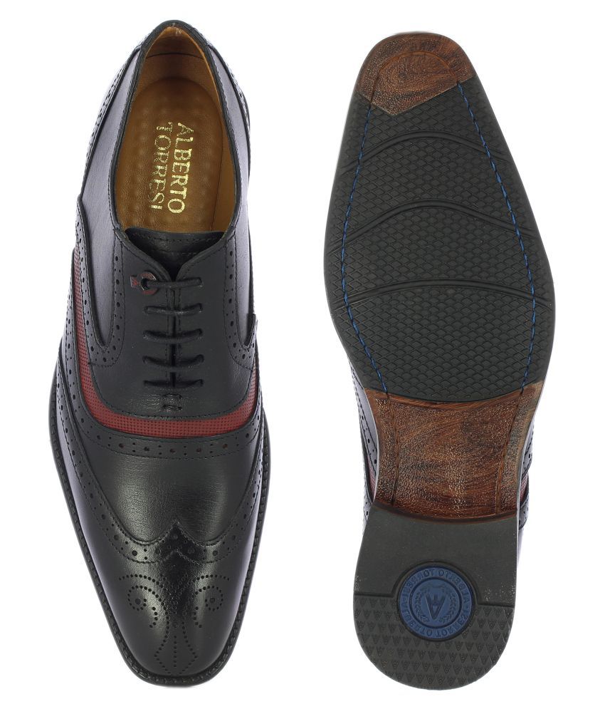 alberto torresi men's leather formal shoes