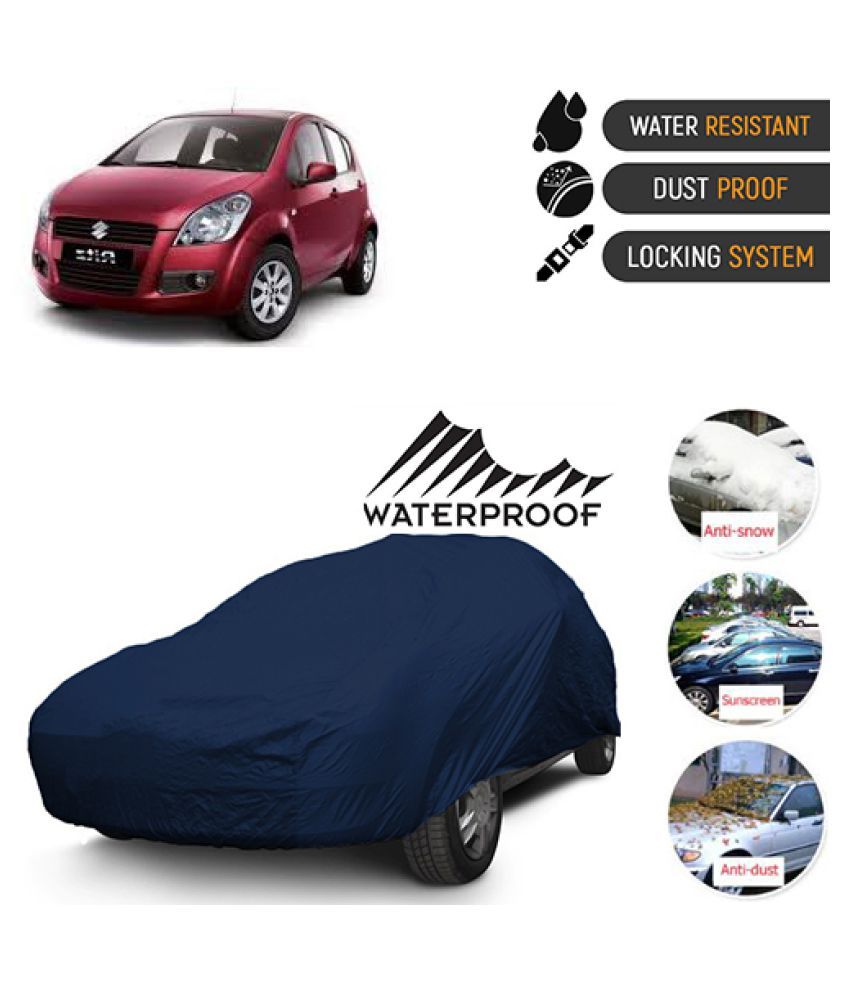 QualityBeast Car Body Cover for Maruti Suzuki Ritz [20122015] Blue