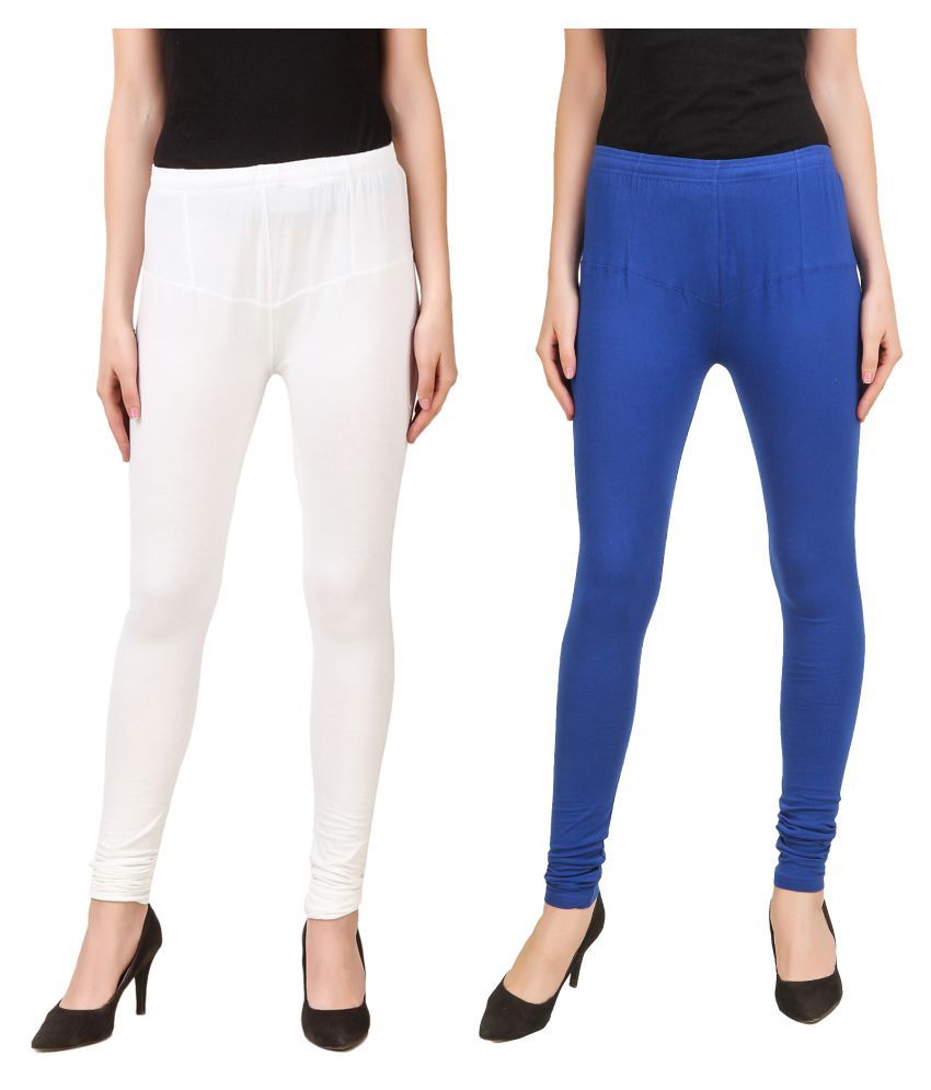 PRASITA FASHION Cotton Lycra Pack of 2 Leggings Price in India Buy