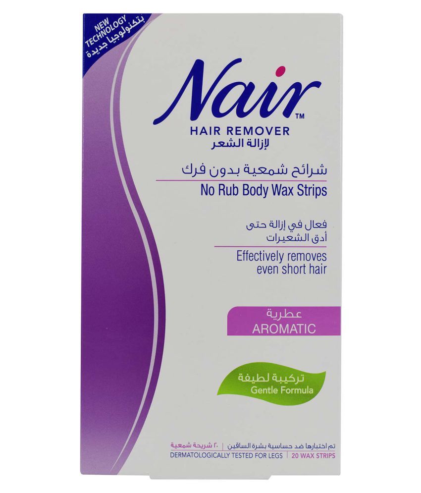 Nair Wax Strips For 20 Pcs Buy Nair Wax Strips For 20 Pcs At Best