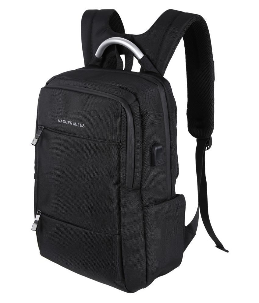 Nasher Miles Black Backpack - Buy Nasher Miles Black Backpack Online at ...