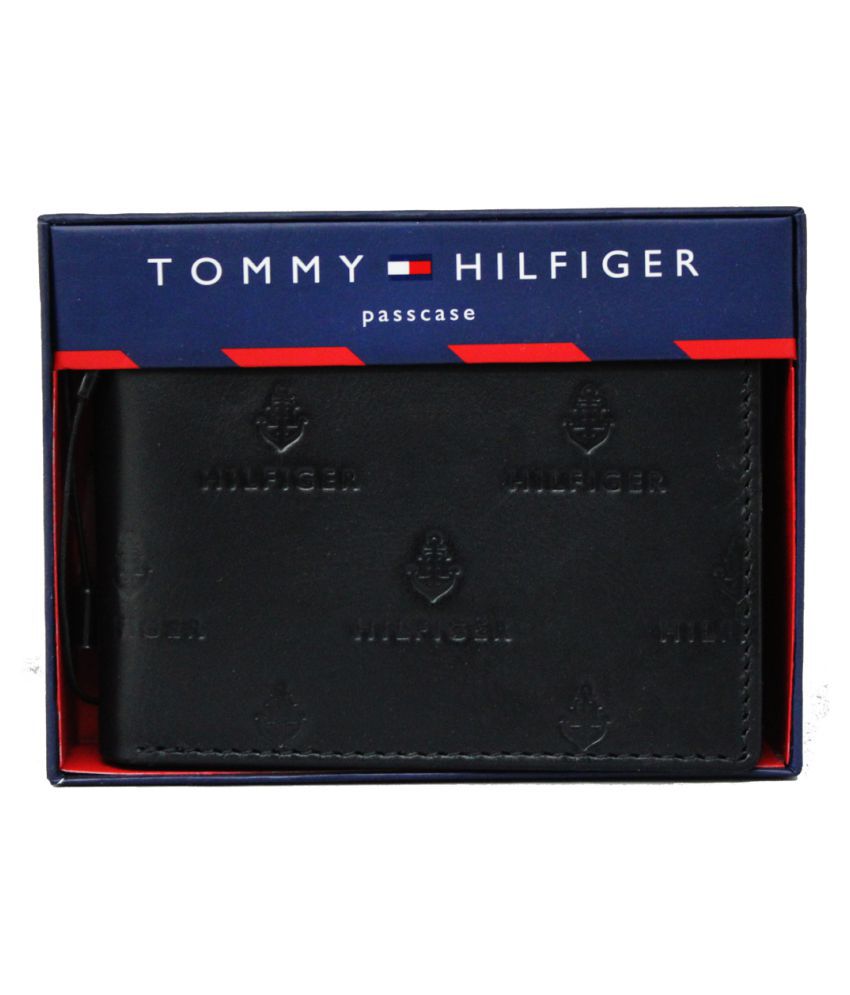 Tommy Hilfiger wallet Leather Black 