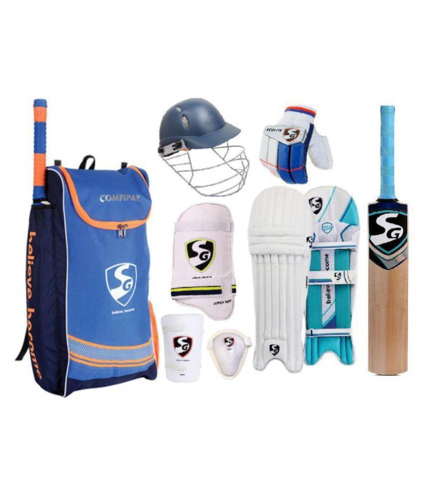 SG COMFIPAK PREMIUM COMPLETE CRICKET KIT ( FULL SIZE ): Buy Online at ...