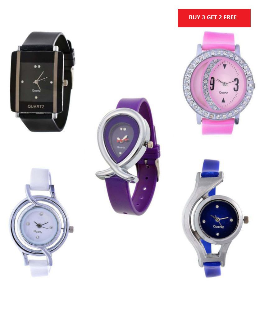     			Glory Multicolor Analog Women's Watches (Buy 3, Get 2 Free)
