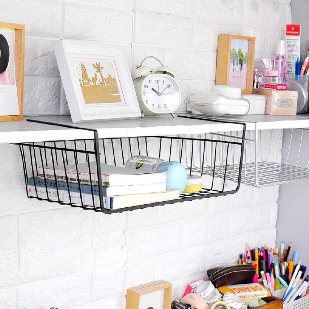 Kawachi Under Shelf Storage Shelf Wire Basket For