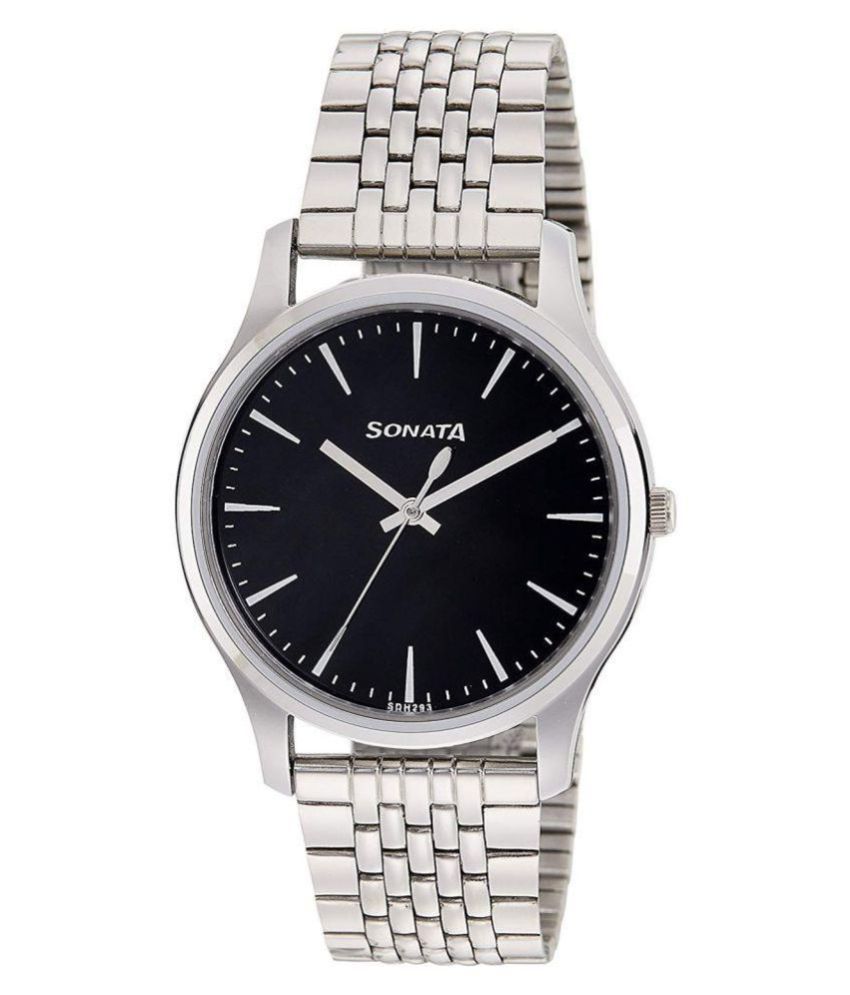 sonata watches digital with analog