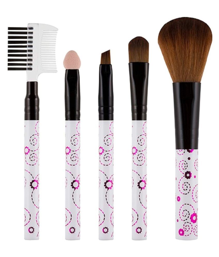BELLA HARARO Makeup Brush Set of 5 Foundation (multicolour) Synthetic