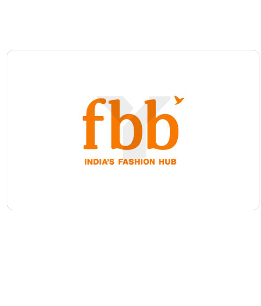 Fashion Big Bazaar (FBB) EGift Card Buy Online on