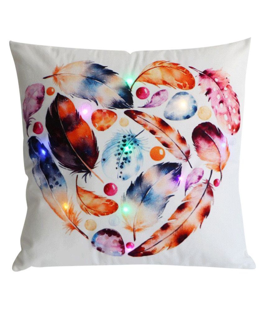New Led Pillowcase Light Up Cushion Cover Throw Pillow Case Buy
