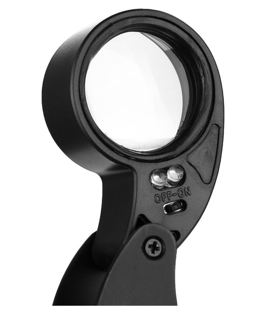 LED Illuminated Jewellers Jewellery Loupe Loop Magnifying Glass Eye