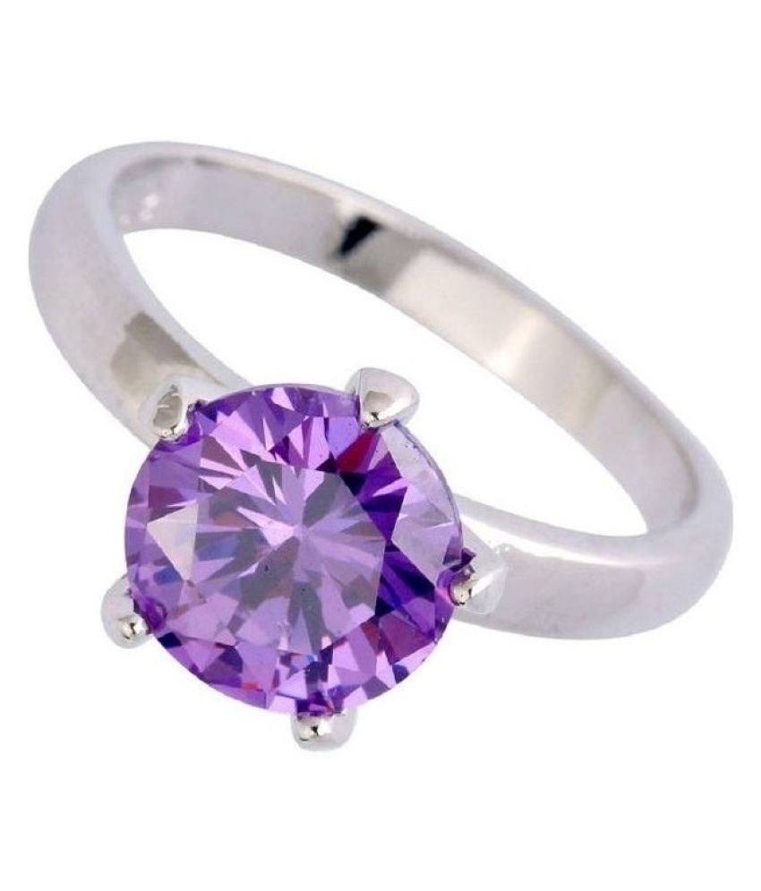 Amethyst / Jamunia Ring original & unheated gemstone silver ring by ...