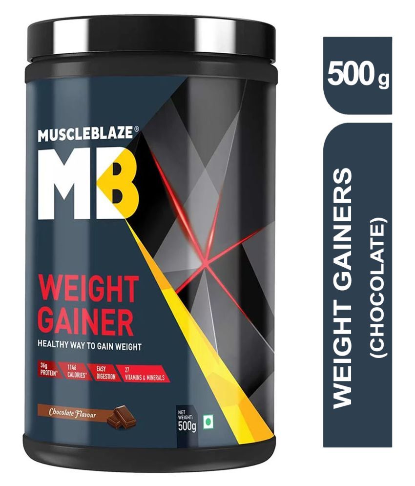 MuscleBlaze Weight Gainer with Added DigeZyme 0.5 kg Weight Gainer