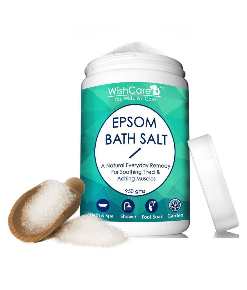     			WishCare Natural Crystal Epsom Bath Salt 950 gm