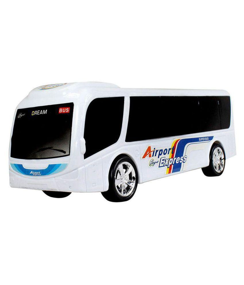 Planet Of Toys 3D Lights & Music Airport Express Dream Bus For Kids ...