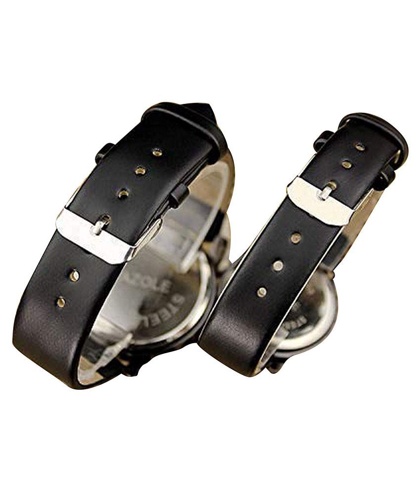 LOGME Crystal Imported Couple Love Hubby Wifey King Queen Analog Watch Price In India Buy LOGME 