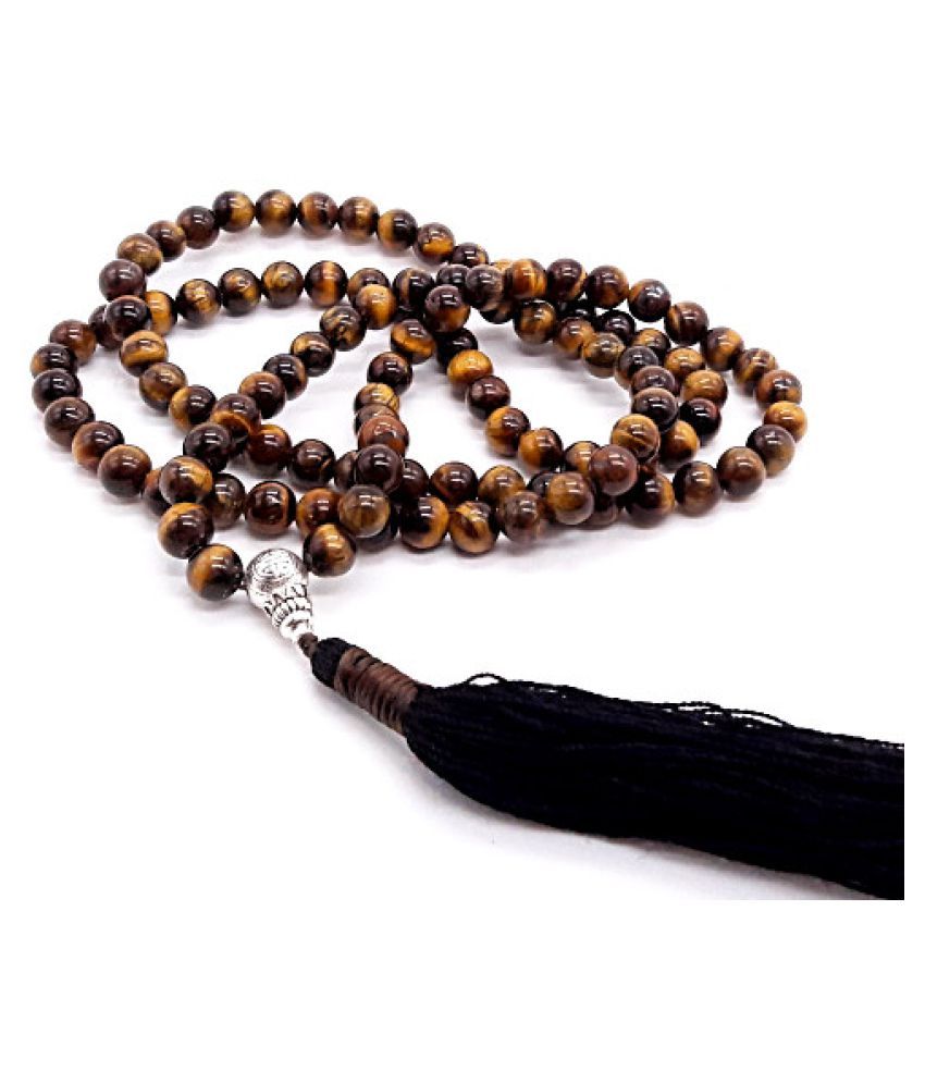 Tiger's Eye Mala Prayer Beads 108 Beads: Buy Tiger's Eye Mala Prayer ...