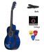 Medellin MED BLU C Blue Acoustic Guitar