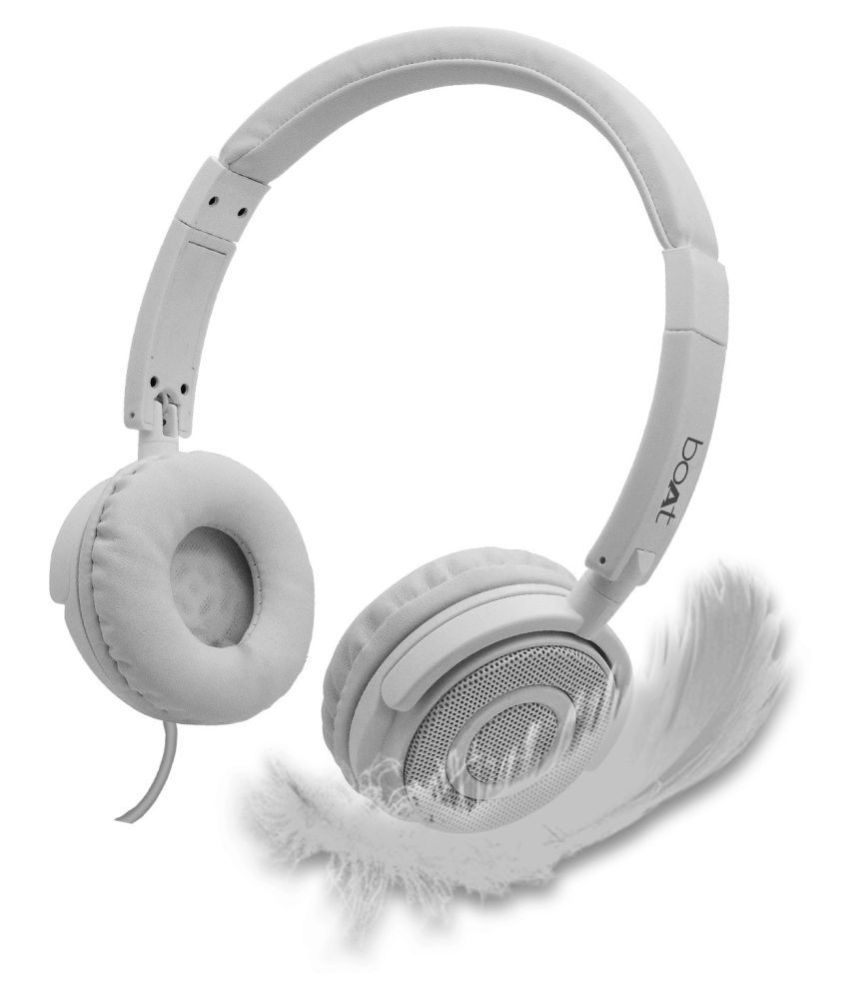 Boat Bassheads 910 Noise Cancellation Over Ear Wired With Mic