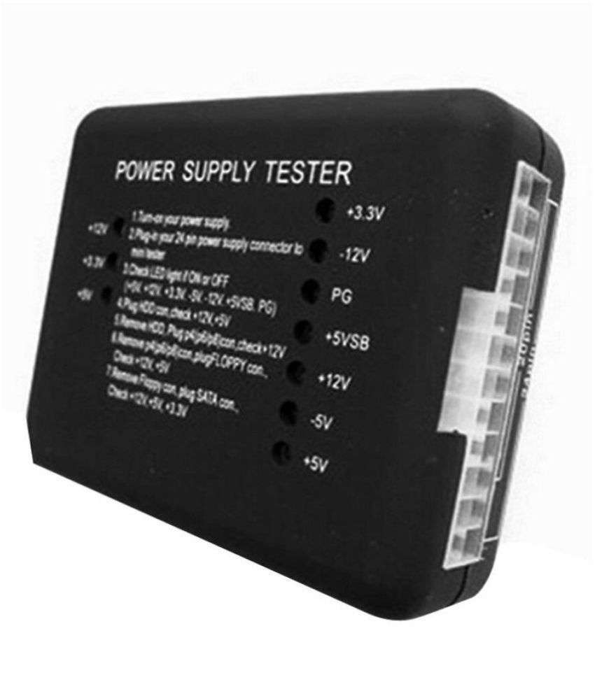 Ever Forever Power Supply Tester 20/24 Pin PSU ATX SATA HDD SMPS TESTER