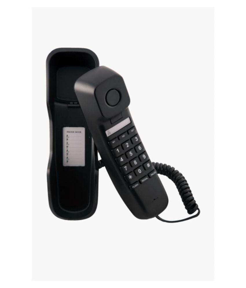 Buy For F30 Corded Landline Phone ( Black ) Online at Best Price in
