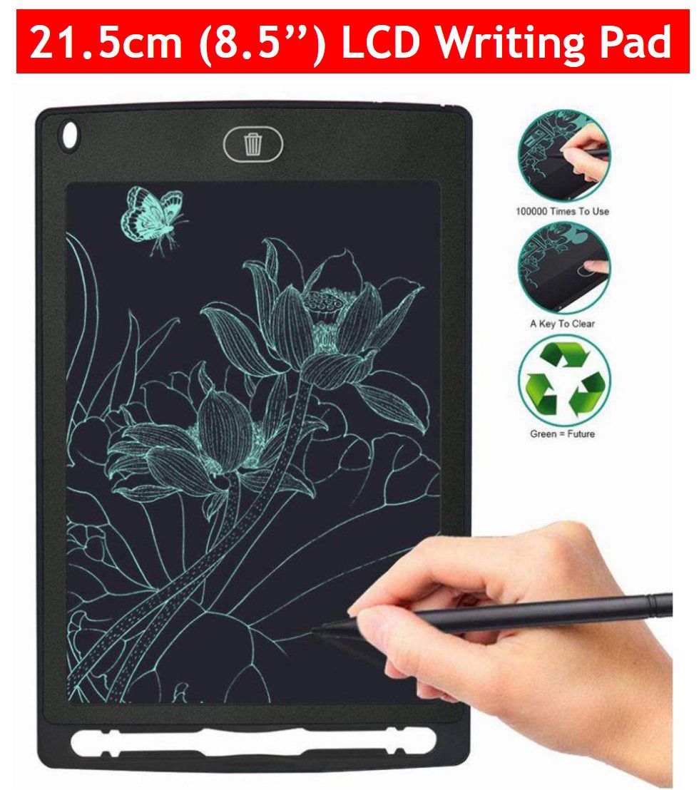     			LCD Kids Writing Tablet 8.5 Inch Electronic Drawing Board Reusable and Erasable Pad Handwriting Paper Message Board