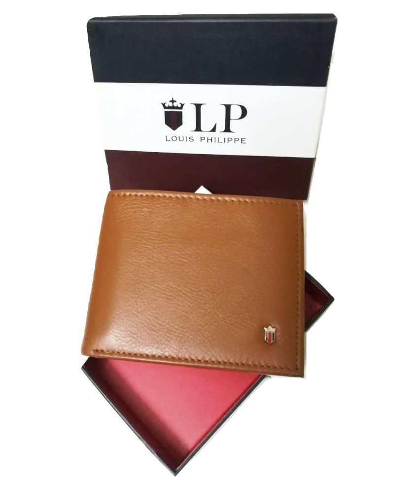 LP Louis Philippe Leather Brown Formal Regular Wallet: Buy Online at Low Price in India - Snapdeal