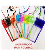 Mobile Rain Protector Waterproof Pouch Cover (Multicolor) By BK Enterprise For Redmi, Vivo, Oppo, Honor, MI & more back cover