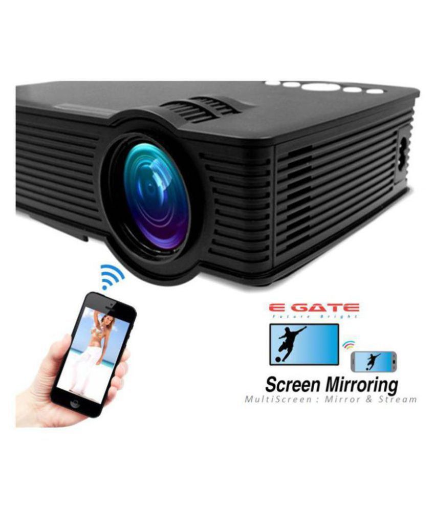 Buy Egate i9 LED Projector 800x600 Pixels (SVGA) Online at Best Price