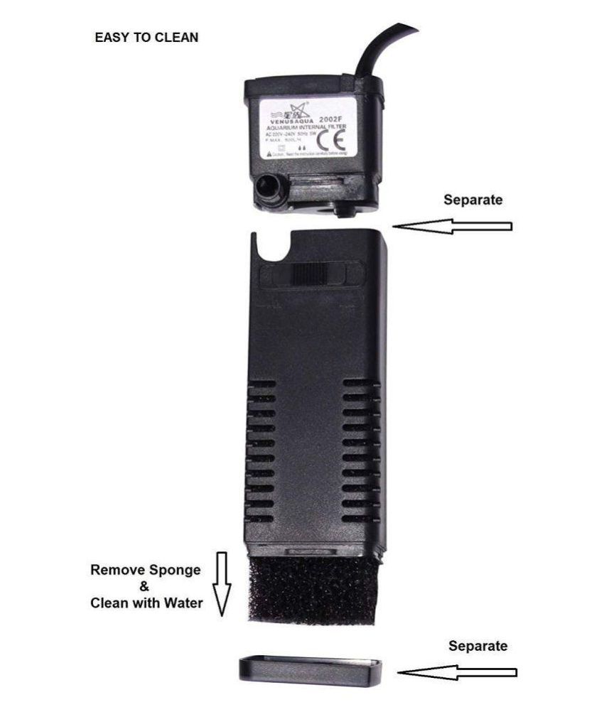 Buy Venus Aqua Fish Aquarium Internal Filter for Small Tank 1020 L